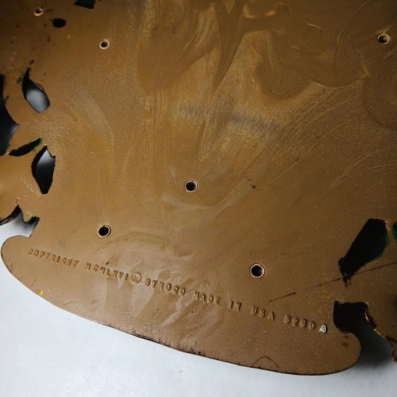 Syroco Wall Hanging Pair Fruit Flower Baskets Plastic Vintage MCM  Decor 5620B - Picture 13 of 16